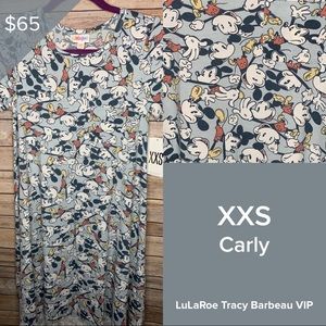 NWT LuLaRoe Disney Carly Dress Size XXS